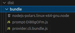 file system with .node file