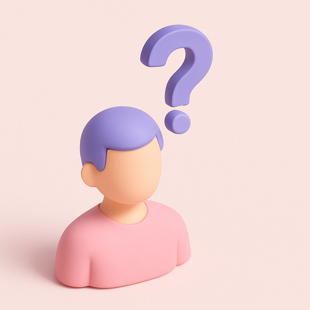 person question mark
