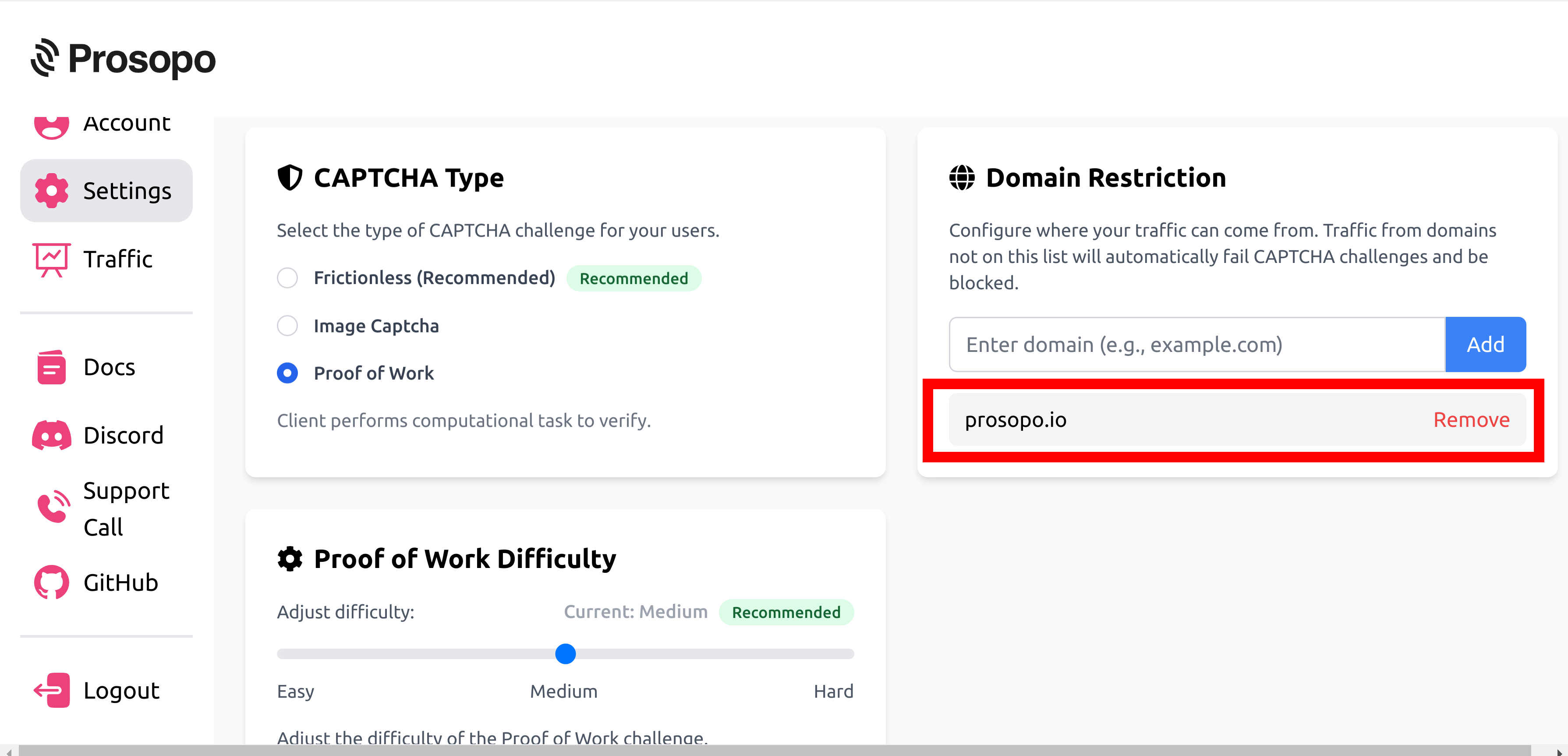 prosopo-user-settings