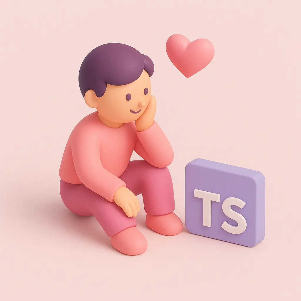 Person in love with TypeScript
